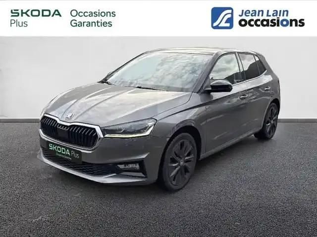 Occasion Skoda Fabia 95 ch (69 kW) 2022 Gris graphite toit noir Citadine