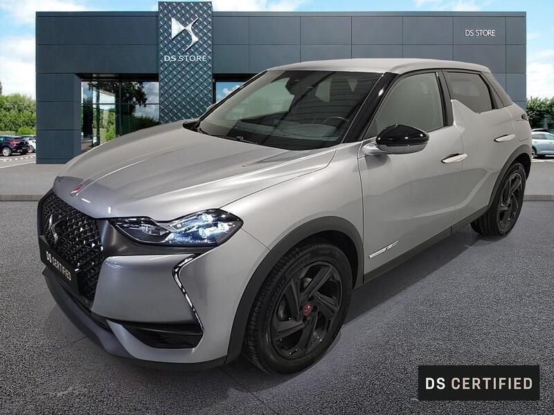 Gris Utilisé 2022 DS Automobiles DS3 Crossback Performance Line Plus SUV | 19 490 € (Prix juste) - Image 1/4