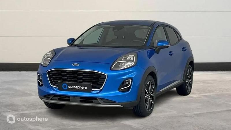 Bleu Utilisé 2020 Ford Puma Gen-E Titanium SUV | 17 499 € (Prix assez cher) - Image 1/4