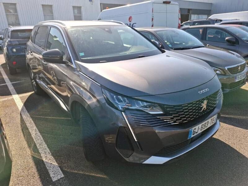 Gris Utilisé 2022 Peugeot 5008 Allure Monospace | 23 790 € (Prix juste) - Image 1/3