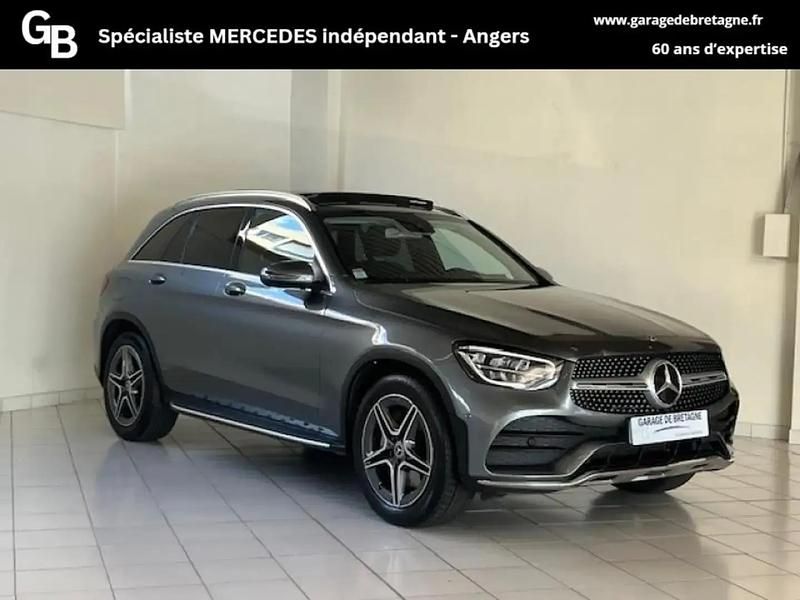 Gris Utilisé 2019 Mercedes GLC220 AMG line SUV | 38 900 € (Bon prix) - Image 1/4
