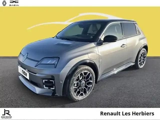 Gris schiste satin / toit noir etoilé Nouvelle 2025 Renault 5 E-Tech Berline | 32 249 € - Image 1/4