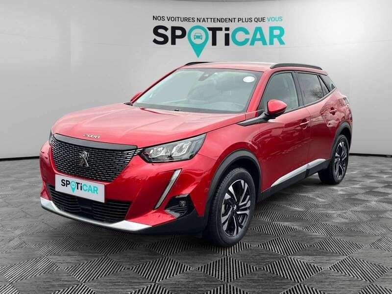 Rouge Utilisé 2021 Peugeot 2008 Business-Line SUV | 19 990 € (Prix cher) - Image 1/3