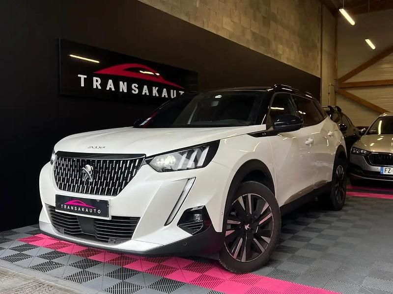Blanc Utilisé 2020 Peugeot 2008 GT SUV | 16 990 € (Prix juste) - Image 1/4