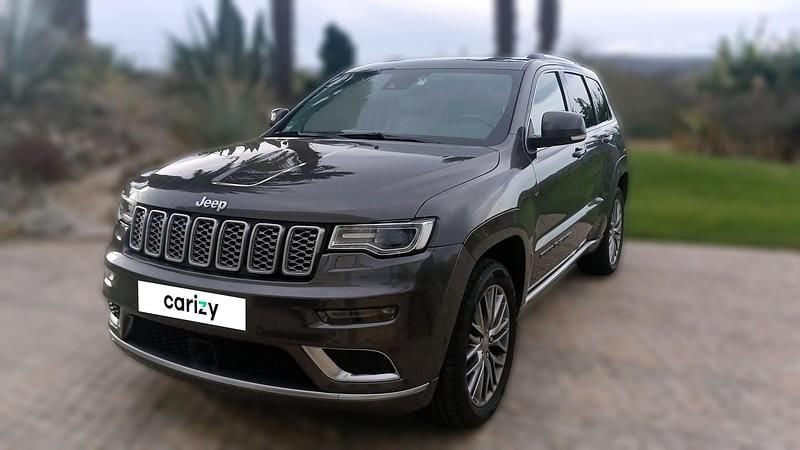 Gris Utilisé 2018 Jeep Grand Cherokee Summit SUV | 24 590 € (Prix juste) - Image 1/4