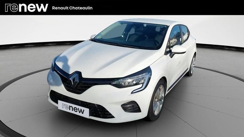 Blanc Occasion 2021 Renault Clio V Business Citadine | 14 160 € (Prix juste) - Image 1/4