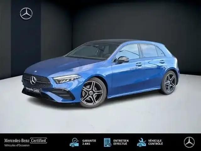 Bleu Occasion 2025 Mercedes A200 AMG line Break | 39 491 € - Image 1/4