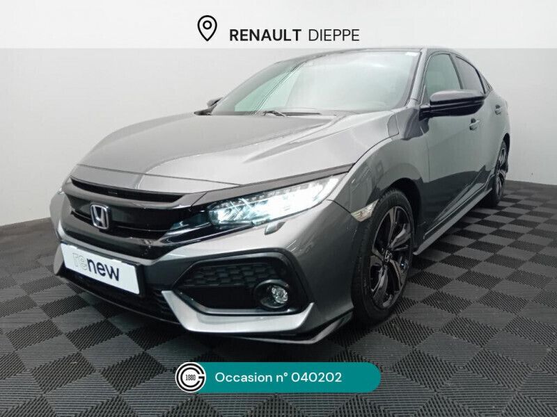 Gris Utilisé 2019 Honda Civic Sport Plus Berline | 23 995 € (Bon prix) - Image 1/4