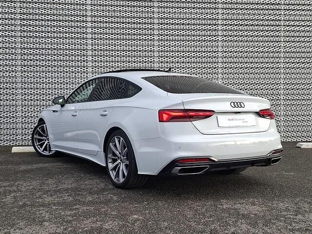 Occasion Audi A5 Sportback S-Line 204 ch (150 kW) 2023 Blanc glacier métallisé Citadine