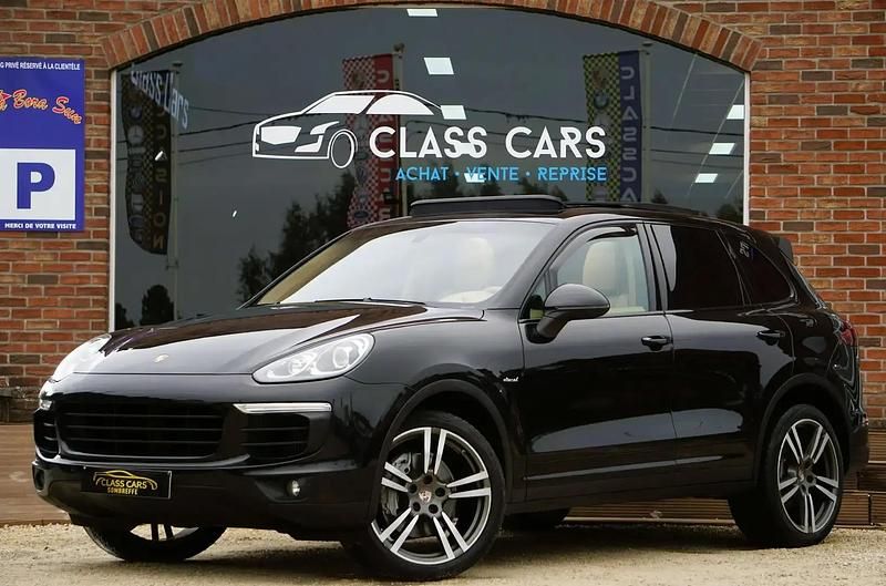 Noir Occasion 2016 Porsche Cayenne SUV | 31 990 € (Super prix) - Image 1/4