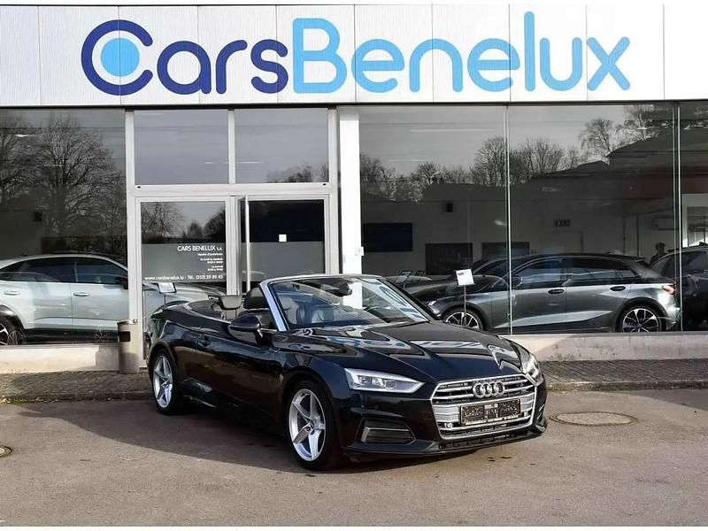 Noir Occasion 2019 Audi A5 Cabriolet Sport Cabriolet | 24 680 € (Prix juste) - Image 1/4