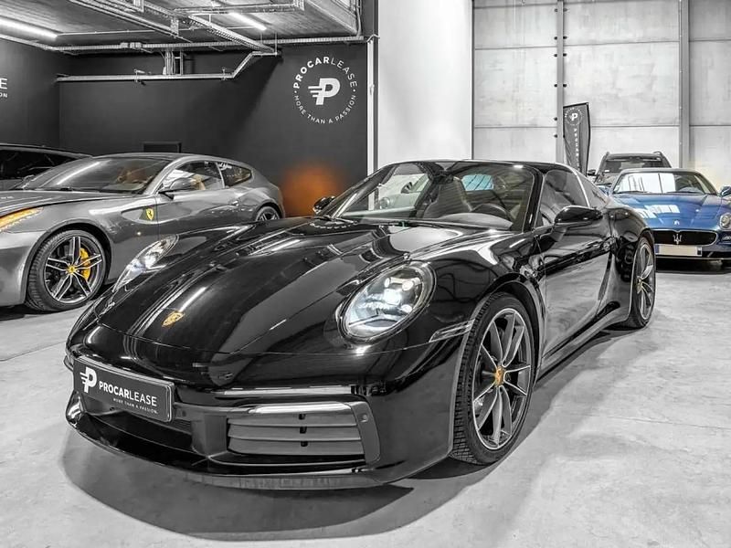 Noir Utilisé 2021 Porsche 911 Targa 4 Cabriolet | 127 490 € - Image 1/4