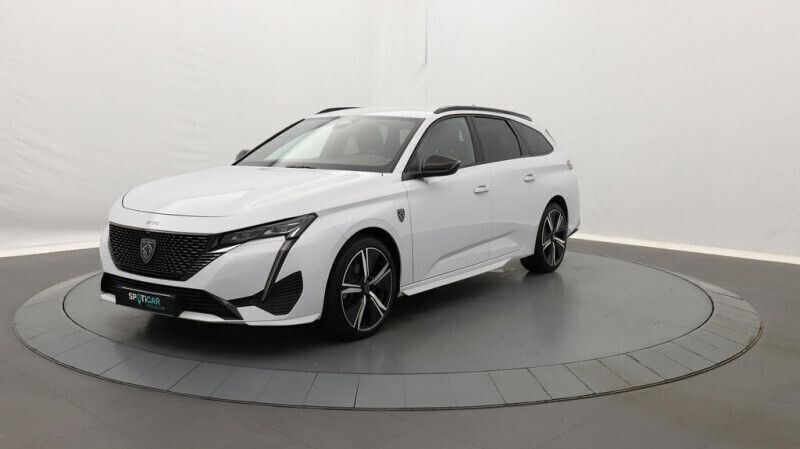 Blanc Utilisé 2023 Peugeot 308 GT Break | 26 490 € (Prix juste) - Image 1/4