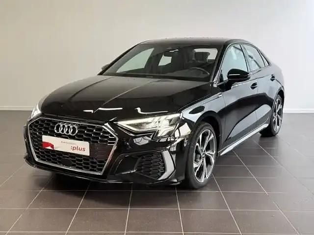 Noir mythic metallise Occasion 2023 Audi A3 S-Line Berline | 31 997 € (Prix juste) - Image 1/4