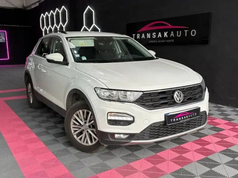 Blanc Utilisé 2018 VW T-Roc LOUNGE SUV | 13 990 € (Bon prix) - Image 1/4