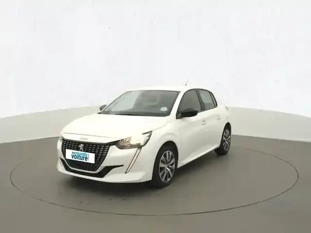 Blanc Utilisé 2023 Peugeot 208 Active Citadine | 12 280 € (Prix juste) - Image 1/4