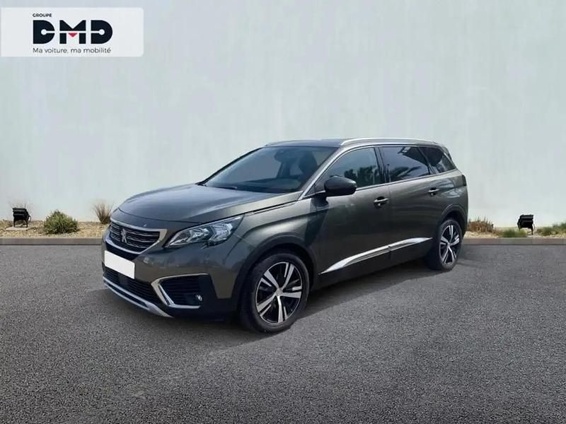 Gris Utilisé 2019 Peugeot 5008 Allure Monospace | 18 490 € (Prix juste) - Image 1/4