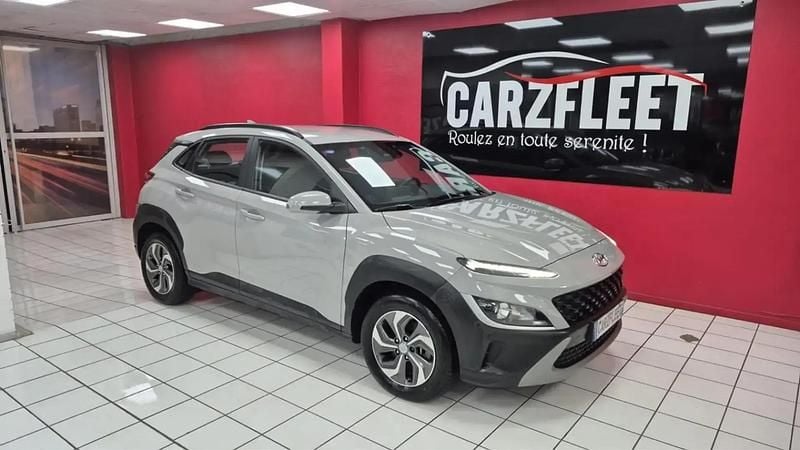 Gris Occasion 2022 Hyundai Kona SUV | 18 990 € (Super prix) - Image 1/4