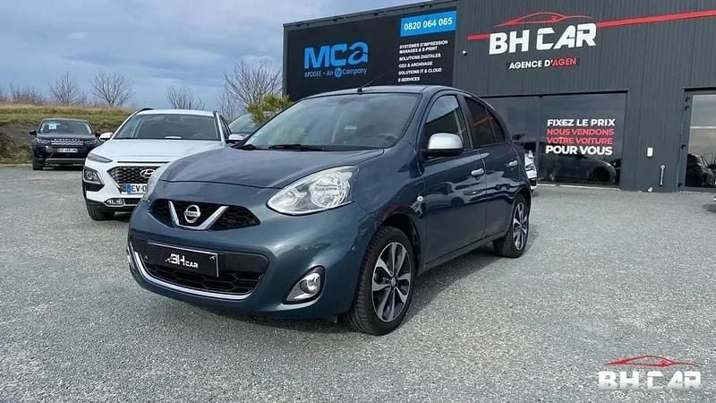 Gris Utilisé 2016 Nissan Micra N-TEC Citadine | 9 990 € (Prix assez cher) - Image 1/4