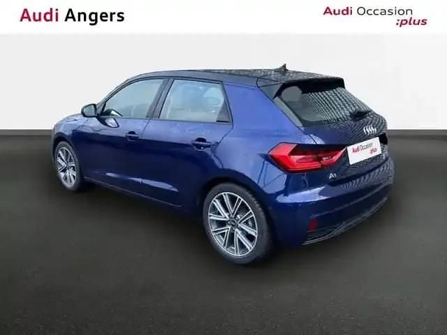 Occasion Audi A1 Sportback Design 116 ch (85 kW) 2025 Bleu navarre métallisé noir mythe métallisé Citadine