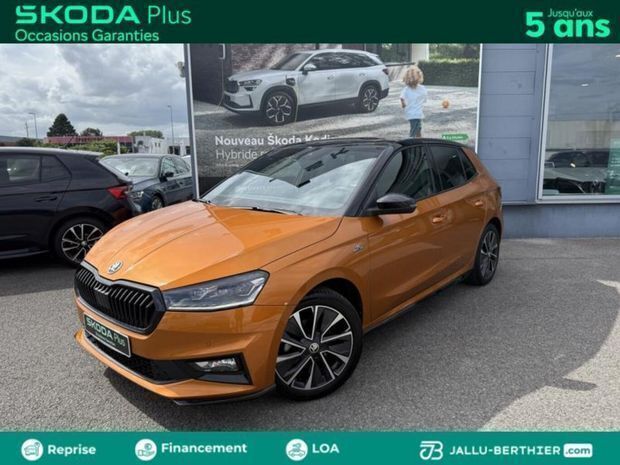 Orange Utilisé 2022 Skoda Fabia Monte Carlo | 18 280 € (Prix juste) - Image 1/4