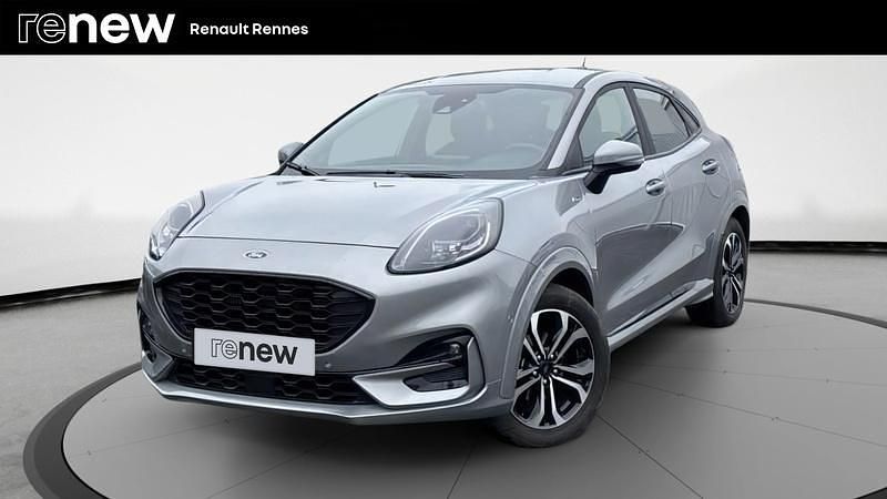 Gris Utilisé 2023 Ford Puma Gen-E ST-Line SUV | 18 990 € (Bon prix) - Image 1/4