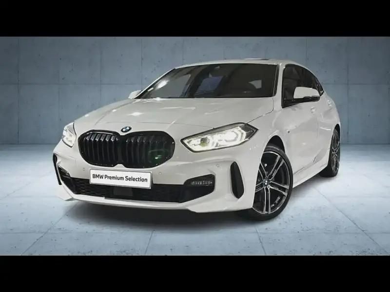 Blanc Utilisé 2020 BMW 118 M Sport Citadine | 24 900 € (Prix juste) - Image 1/4