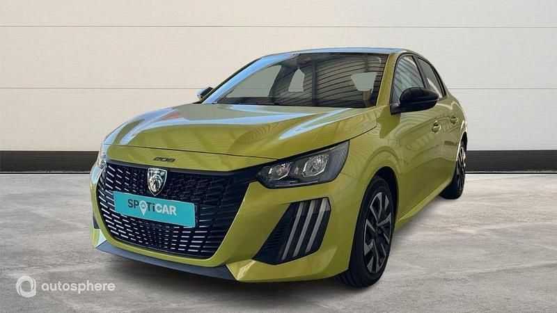 Jaune Utilisé 2024 Peugeot 208 Active Citadine | 15 999 € (Prix juste) - Image 1/4
