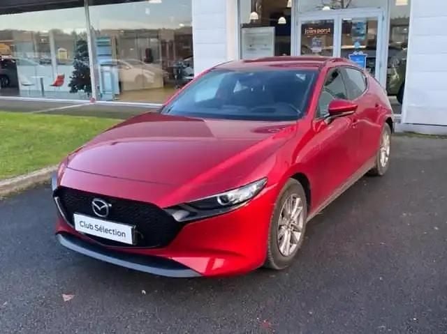 Rouge métallisé Occasion 2022 Mazda 3 Berline | 18 490 € (Super prix) - Image 1/4