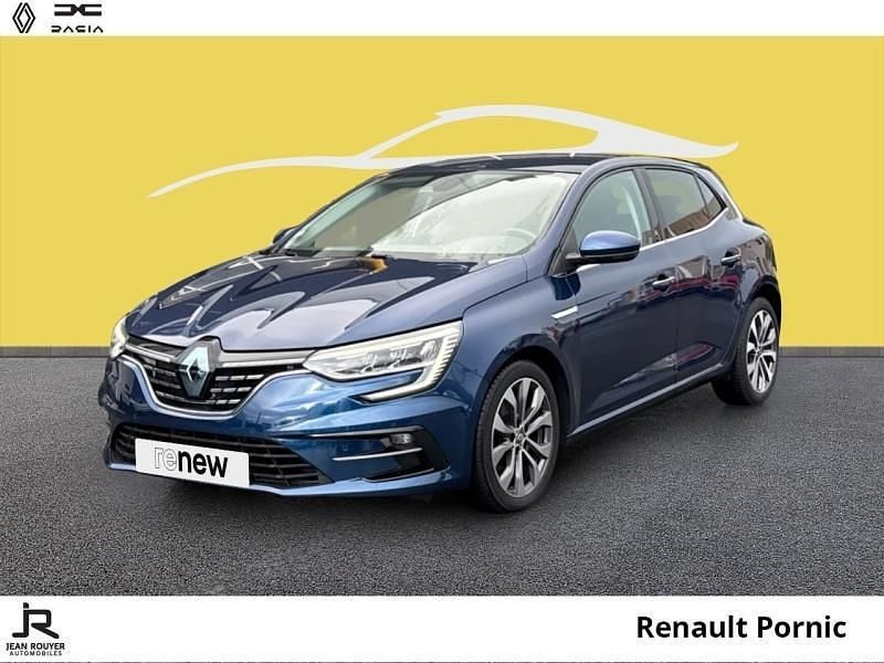 Bleu Occasion 2021 Renault Mégane IV Intens Berline | 17 990 € - Image 1/4