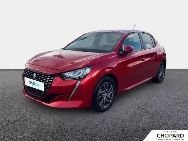 Rouge Utilisé 2021 Peugeot 208 Style Citadine | 12 990 € (Prix juste) - Image 1/4