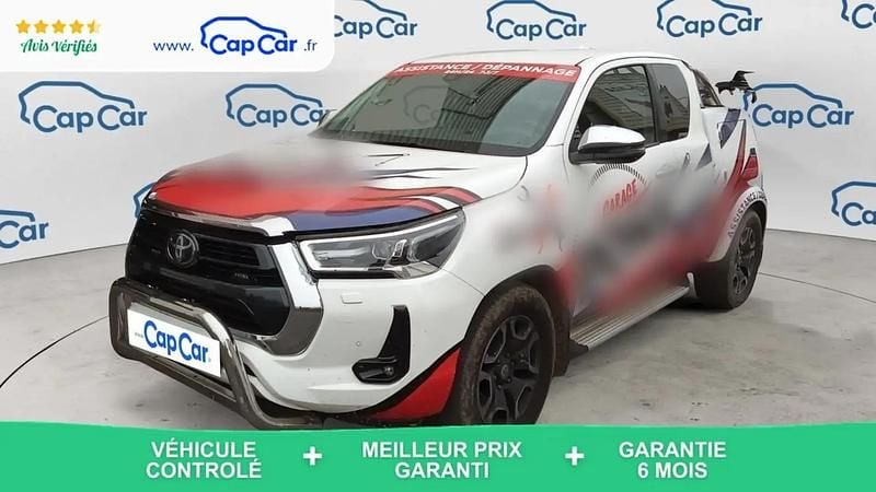 Occasion Toyota HiLux Lounge 204 ch (150 kW) 2022 Blanc Pick-up