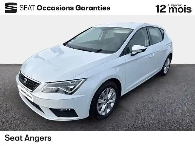 Blanc nevada Occasion 2021 Seat Leon Berline | 14 290 € (Super prix) - Image 1/4
