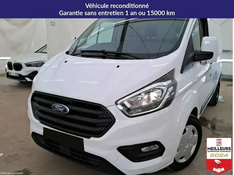 Blanc Utilisé 2021 Ford Transit Custom Trend Van | 25 900 € (Prix juste) - Image 1/4