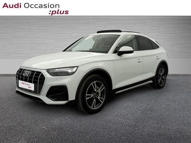 Occasion Audi Q5 Ambition 265 ch (194 kW) 2021 Blanc glacier métallisé SUV