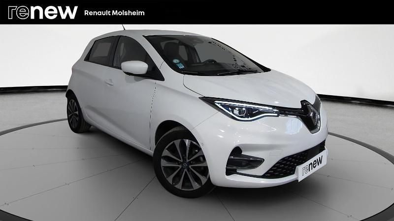 Blanc Occasion 2021 Renault Zoe Intens Citadine | 15 690 € (Prix assez cher) - Image 1/4