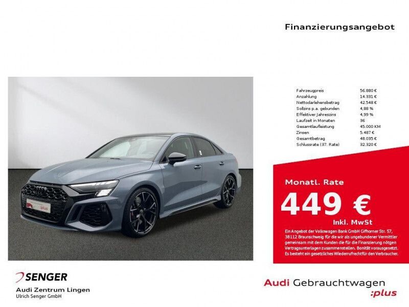 Utilisé 2022 Audi RS3 Sport Citadine | 57 880 € (Super prix) - Image 1/4