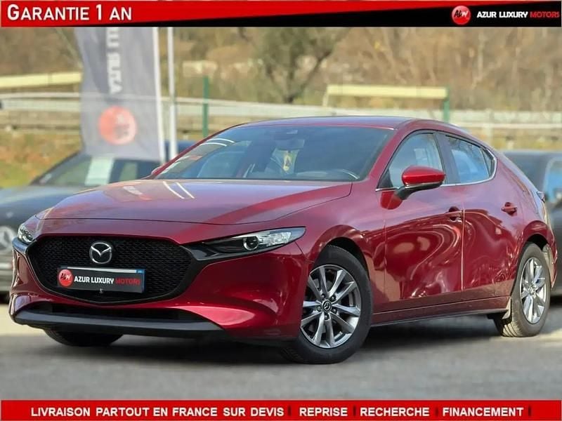 Rouge Occasion 2019 Mazda 3 Berline | 19 490 € (Prix juste) - Image 1/4