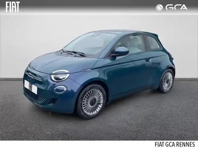Ocean green métal Utilisé 2023 Fiat 500e Citadine | 18 990 € (Prix cher) - Image 1/4