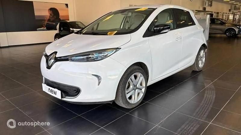 Blanc Utilisé 2019 Renault Zoe Zen Citadine | 7 499 € (Bon prix) - Image 1/4