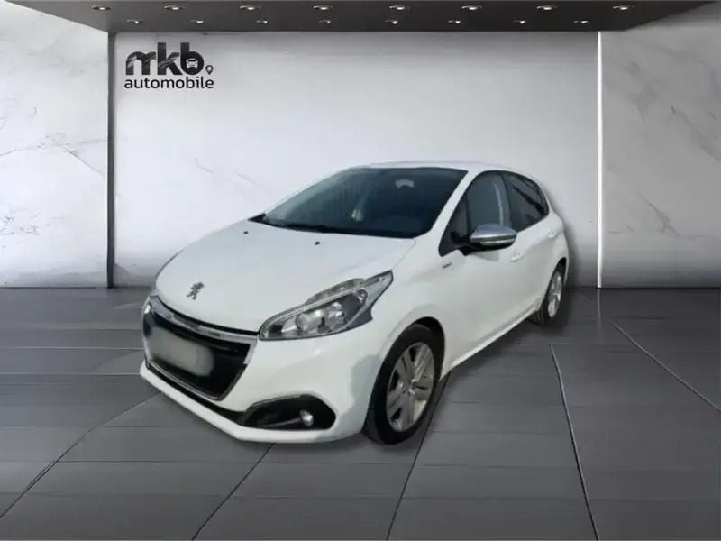 Blanc Utilisé 2017 Peugeot 208 Style Citadine | 7 090 € (Prix juste) - Image 1/4