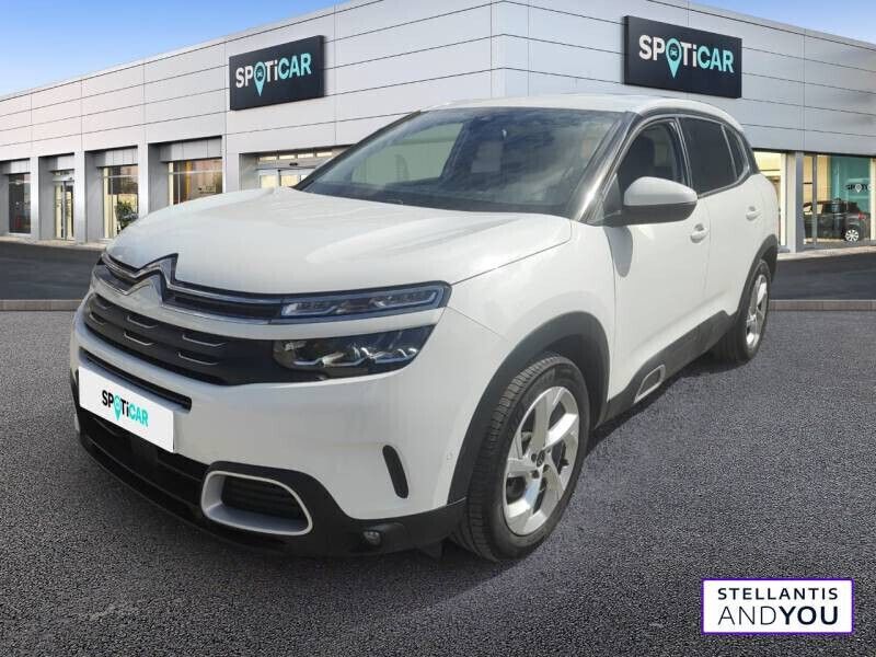 Blanc Utilisé 2021 Citroën C5 Aircross Business Class SUV | 17 290 € (Prix juste) - Image 1/4