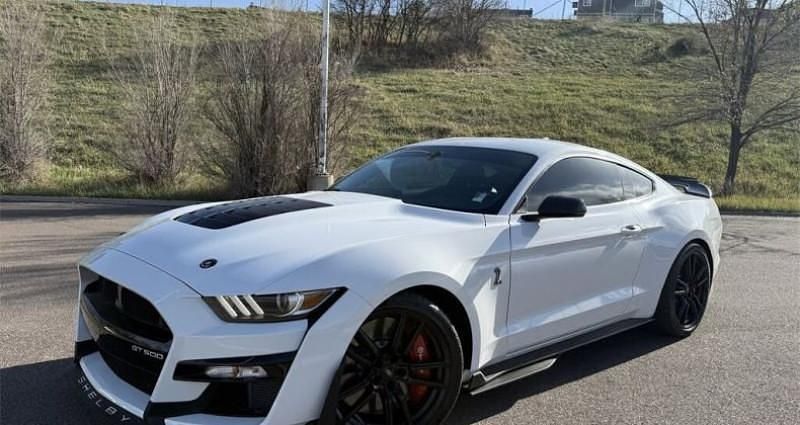 Blanc Utilisé 2020 Ford Mustang Coupé | 101 839 € (Prix cher) - Image 1/4