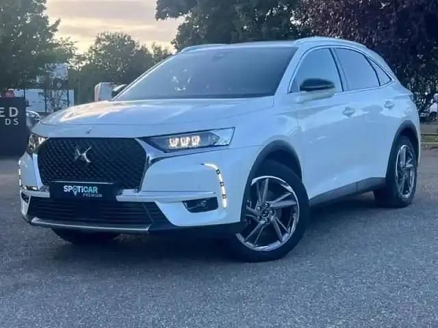Blanc Utilisé 2021 DS Automobiles DS7 Crossback Rivoli SUV | 36 989 € - Image 1/4