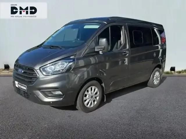 Gris lunaire métallisée Occasion 2021 Ford Transit Custom Nugget Berline | 48 490 € - Image 1/4