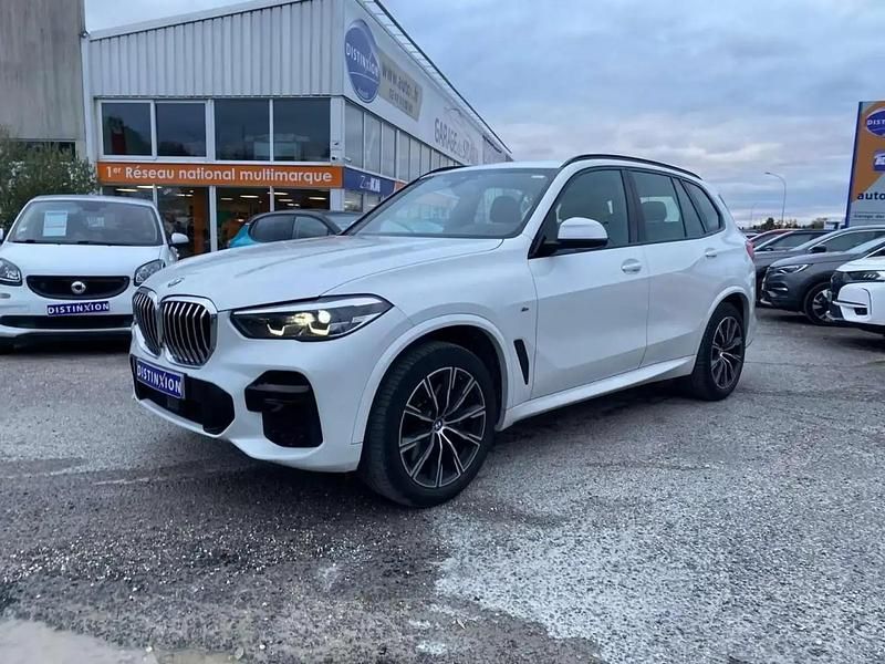 Blanc Occasion 2022 BMW X5 Sport Line SUV | 54 980 € - Image 1/4