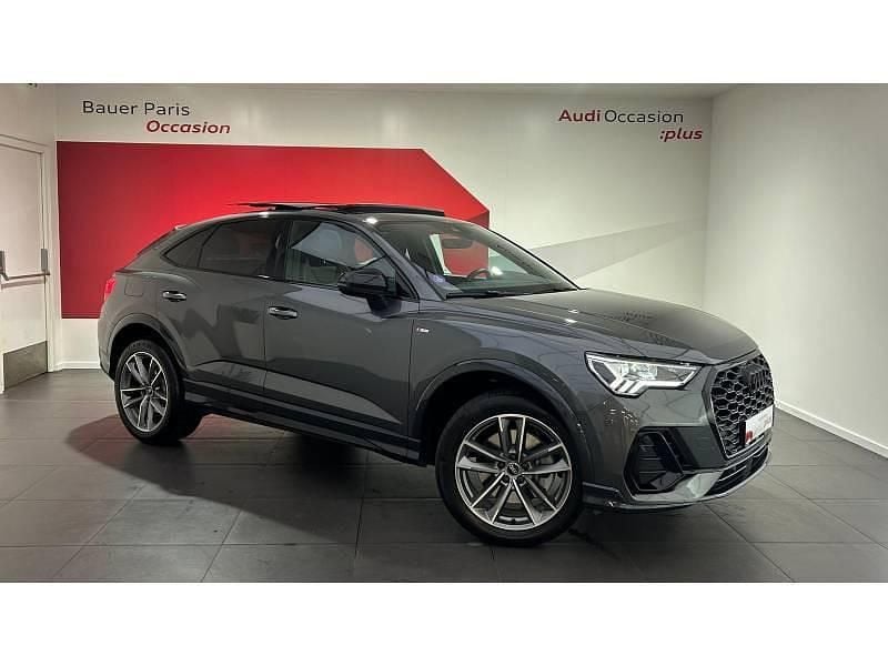 Gris daytona nacré Utilisé 2024 Audi Q3 Sportback S-Line SUV | 56 660 € - Image 1/4
