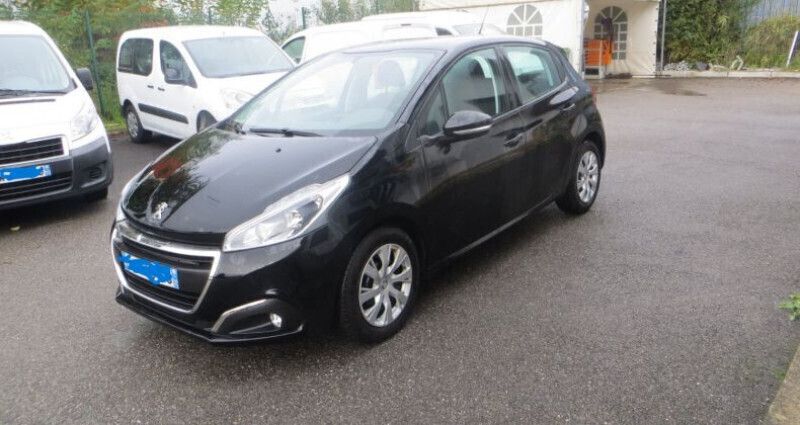 Noir Utilisé 2019 Peugeot 208 Citadine | 10 500 € (Bon prix) - Image 1/4