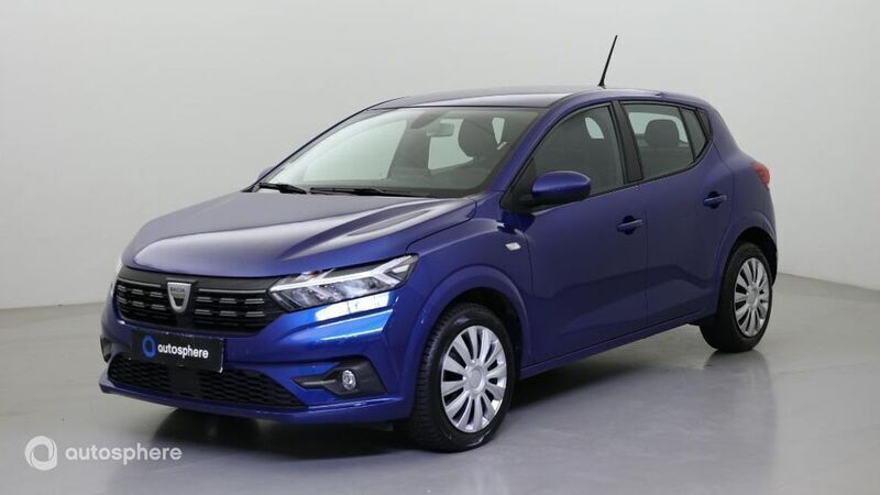Bleu Utilisé 2021 Dacia Sandero Comfort Citadine | 12 799 € (Prix juste) - Image 1/4