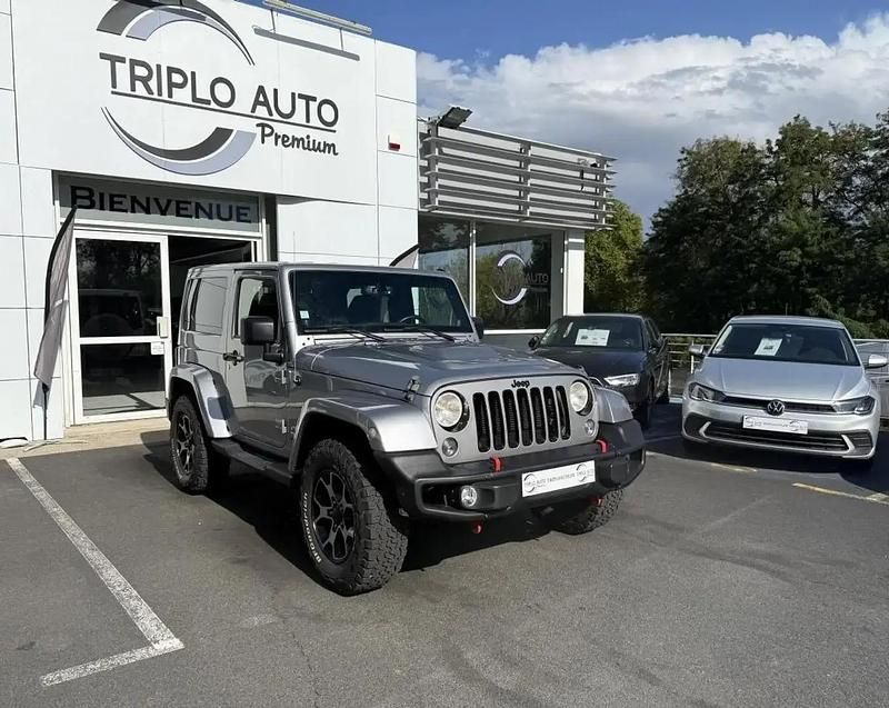Gris Utilisé 2014 Jeep Wrangler Sahara SUV | 42 990 € (Prix juste) - Image 1/4